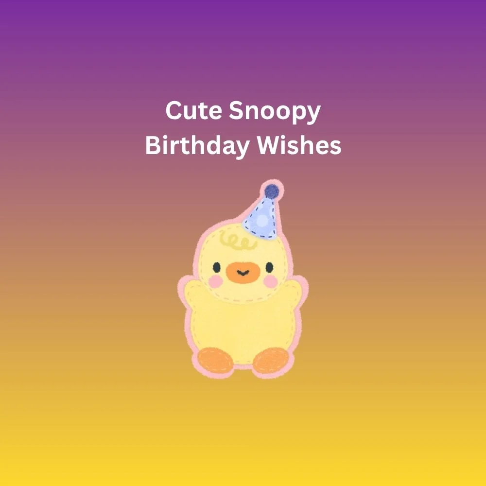 snoopy birthday wishes