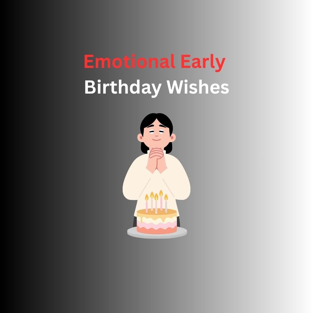 early birthday wishes