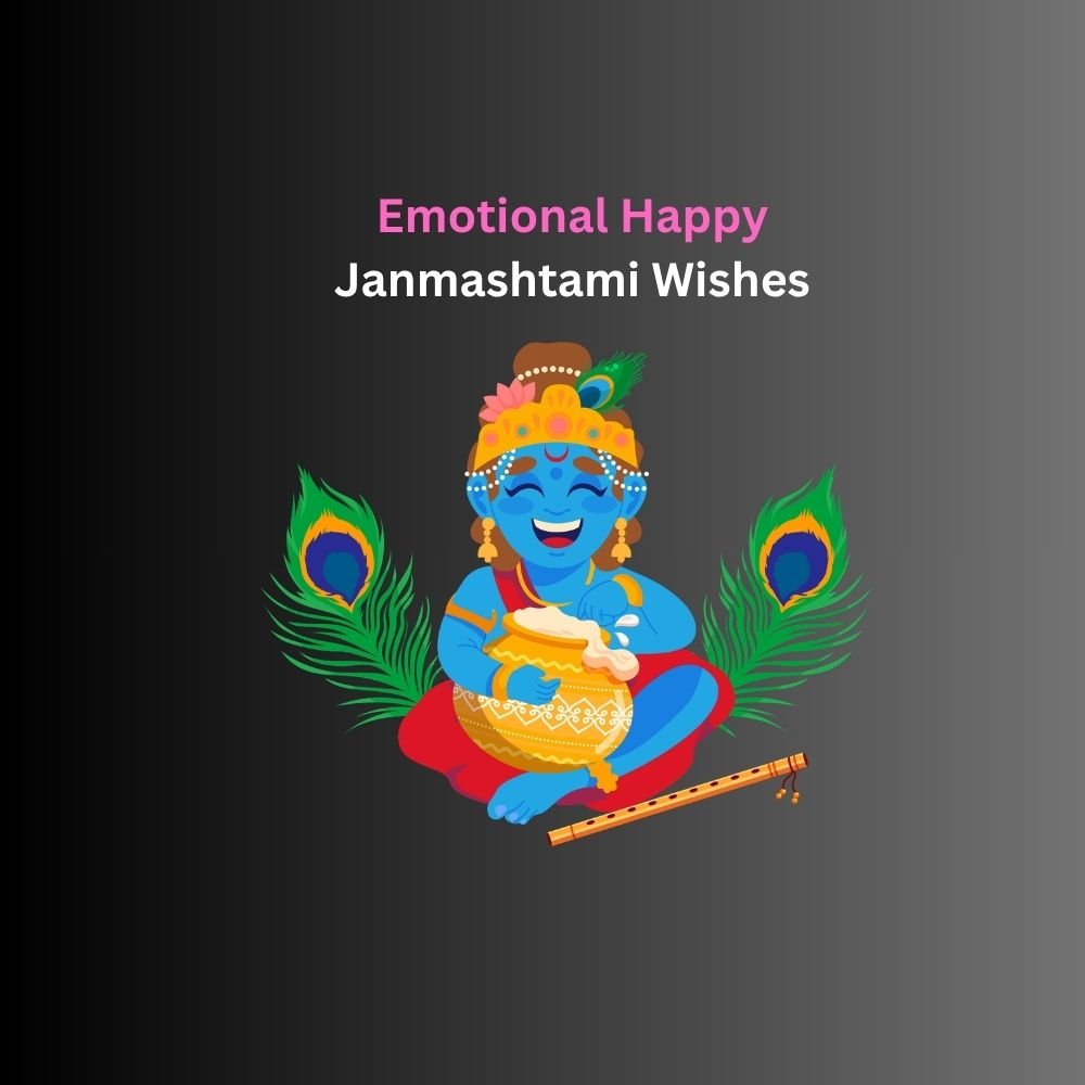 happy janmashtami wishes