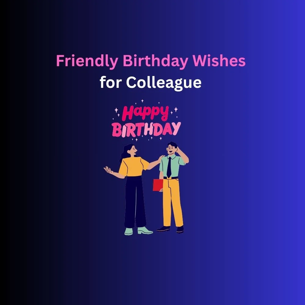 birthday wishes colleague