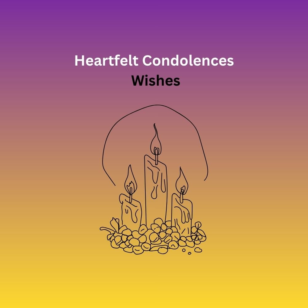 my condolences wishes