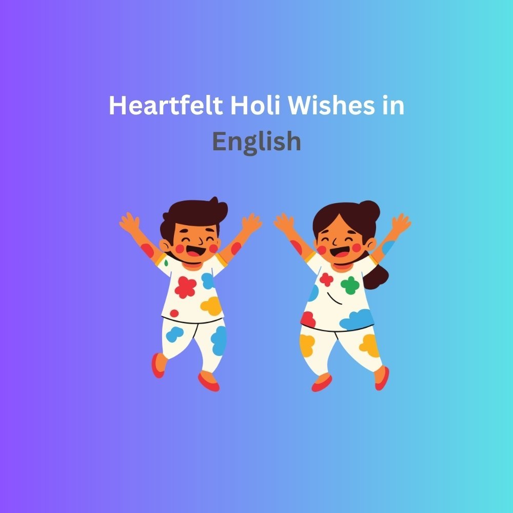 holi wishes english