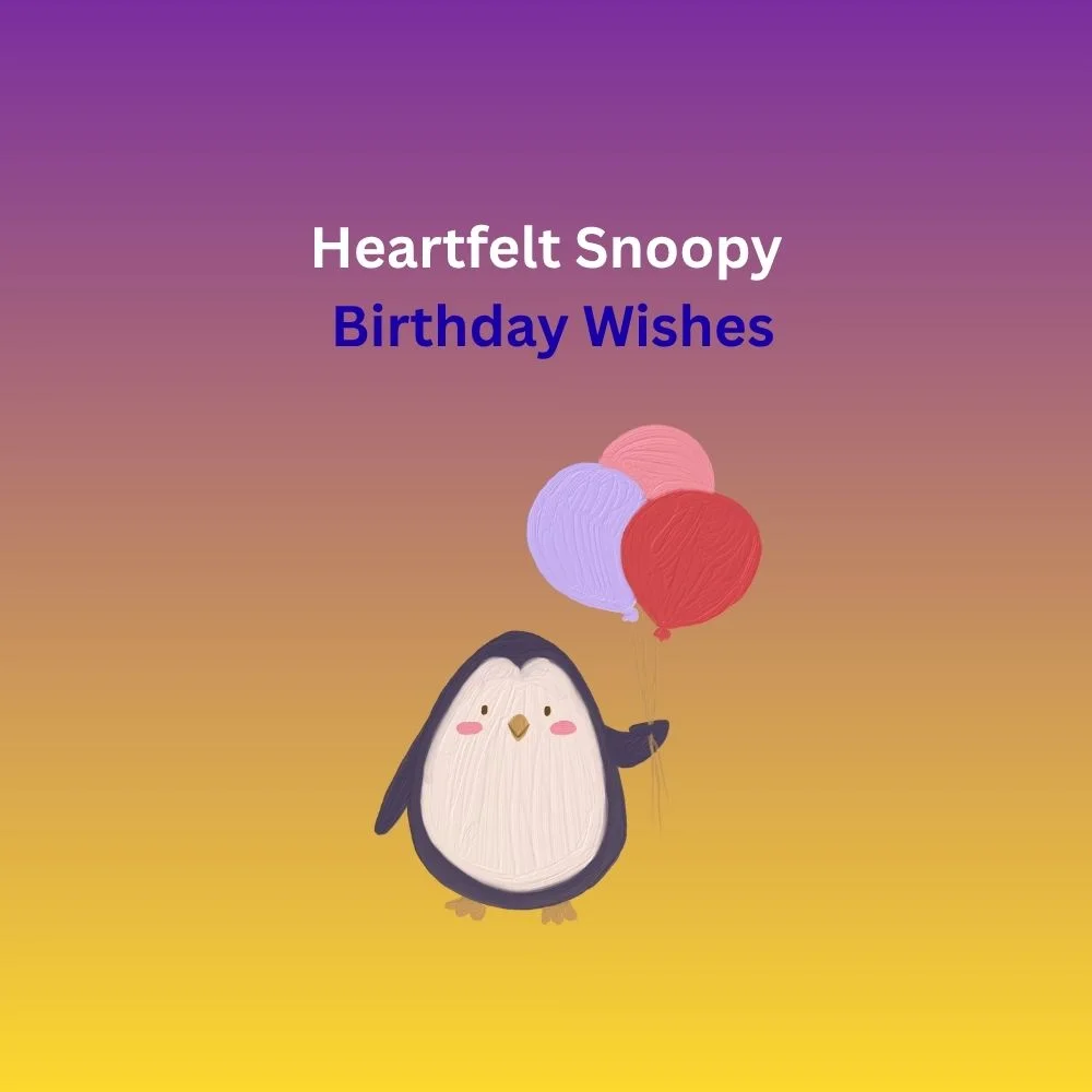 snoopy birthday wishes