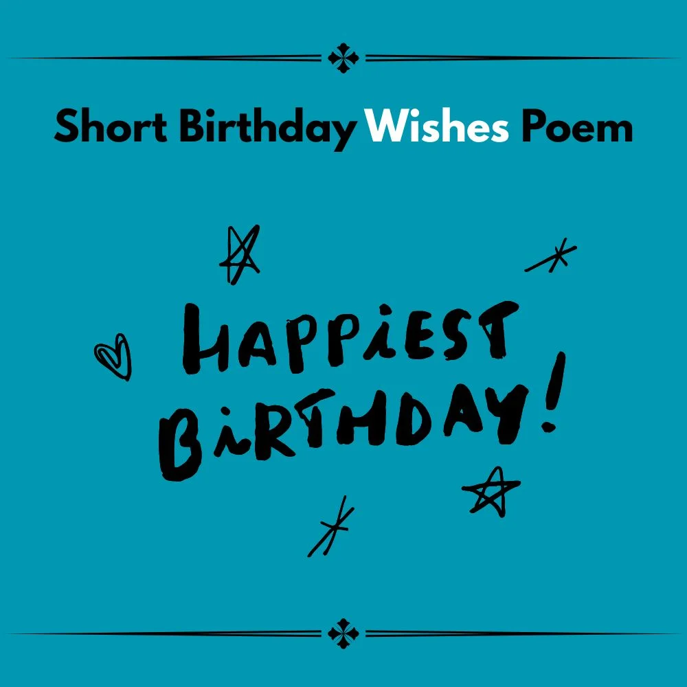 birthday wishes poem