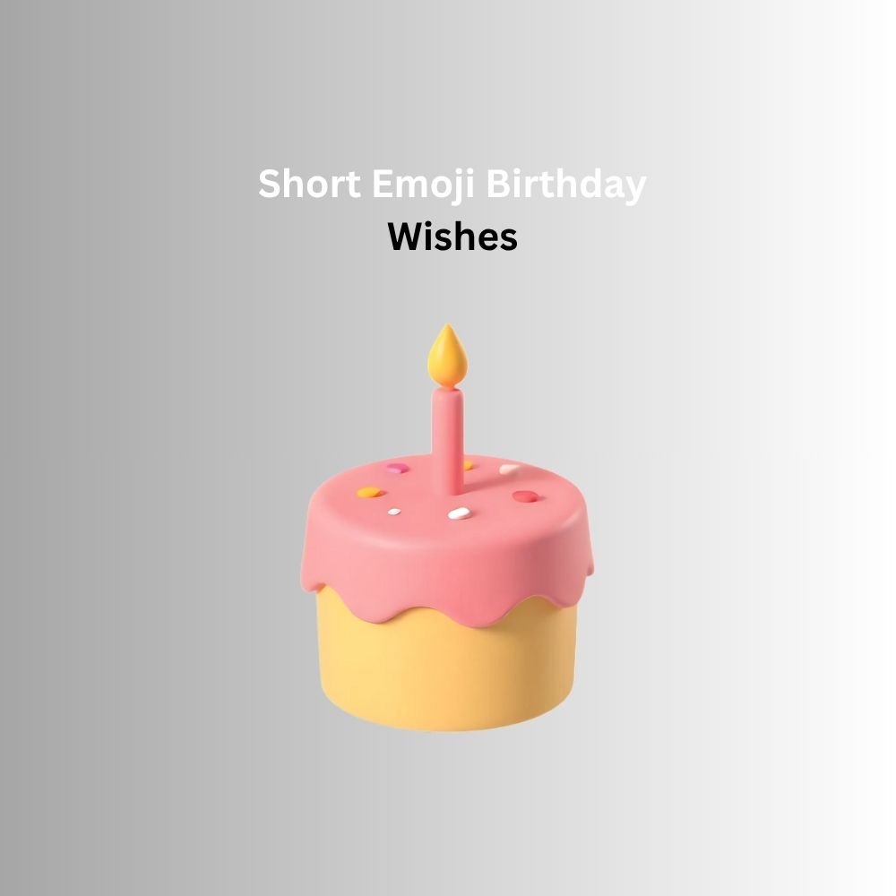 emoji birthday wishes