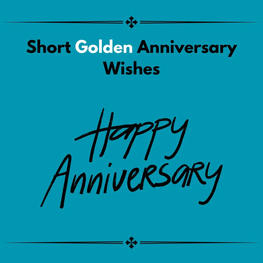 golden anniversary wishes