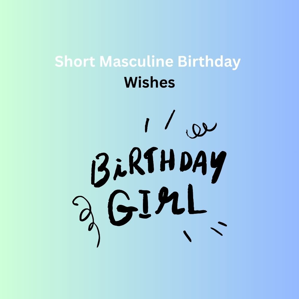 masculine birthday wishes