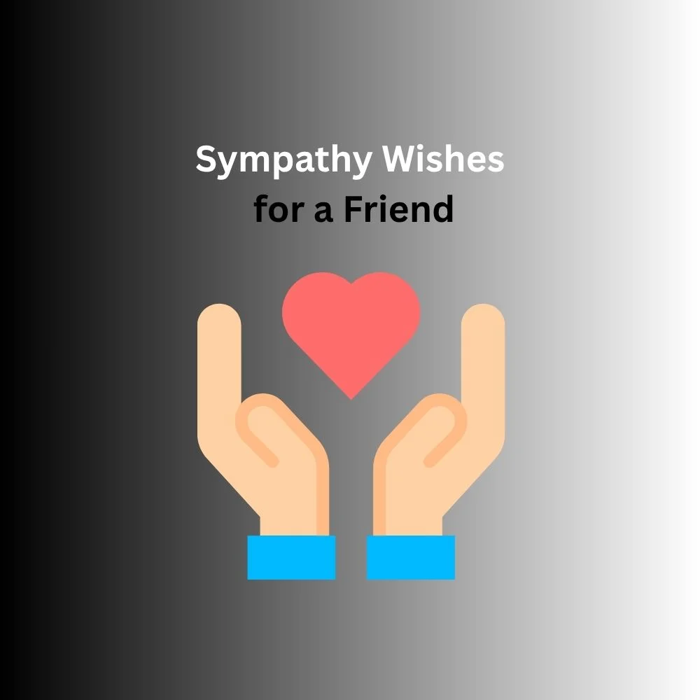 sympathy card wishes