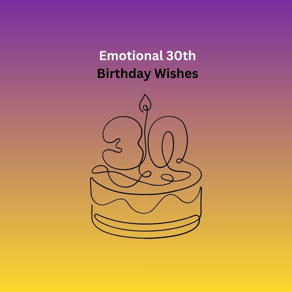 30th birthday wishes