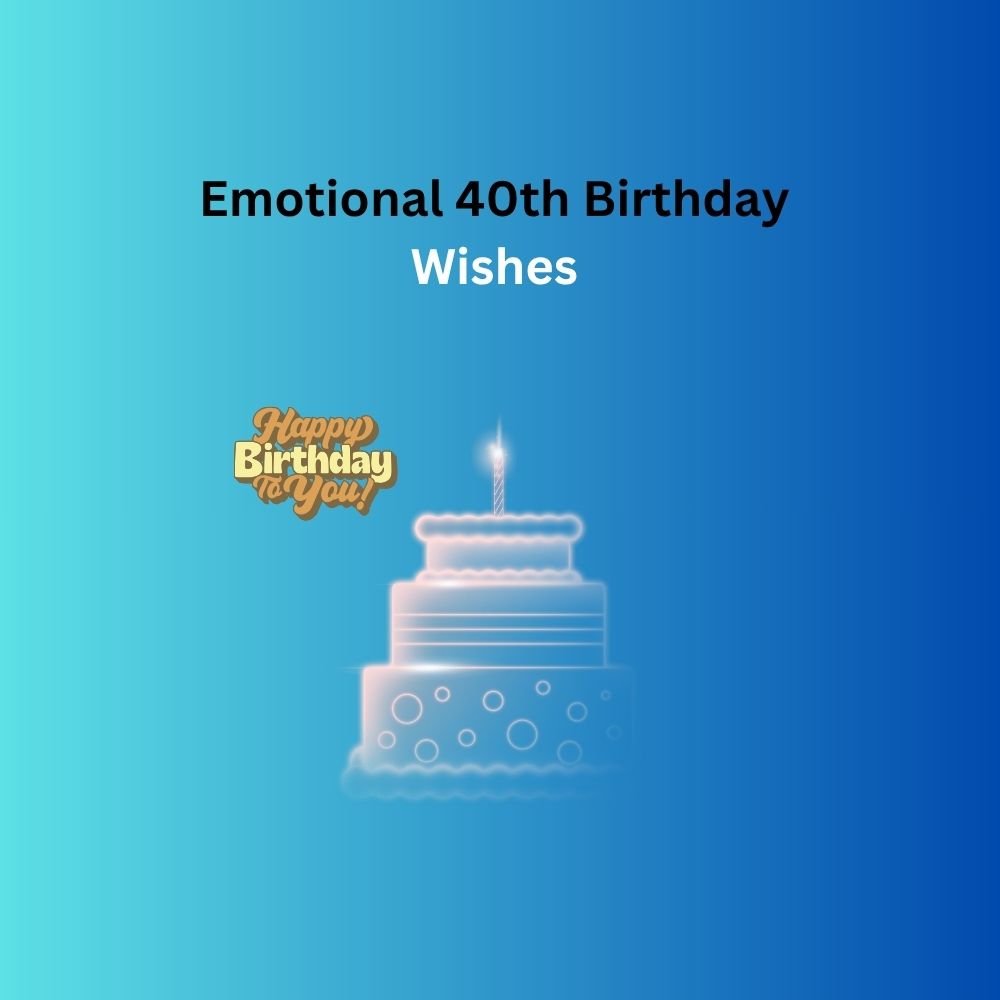 birthday wishes 40th