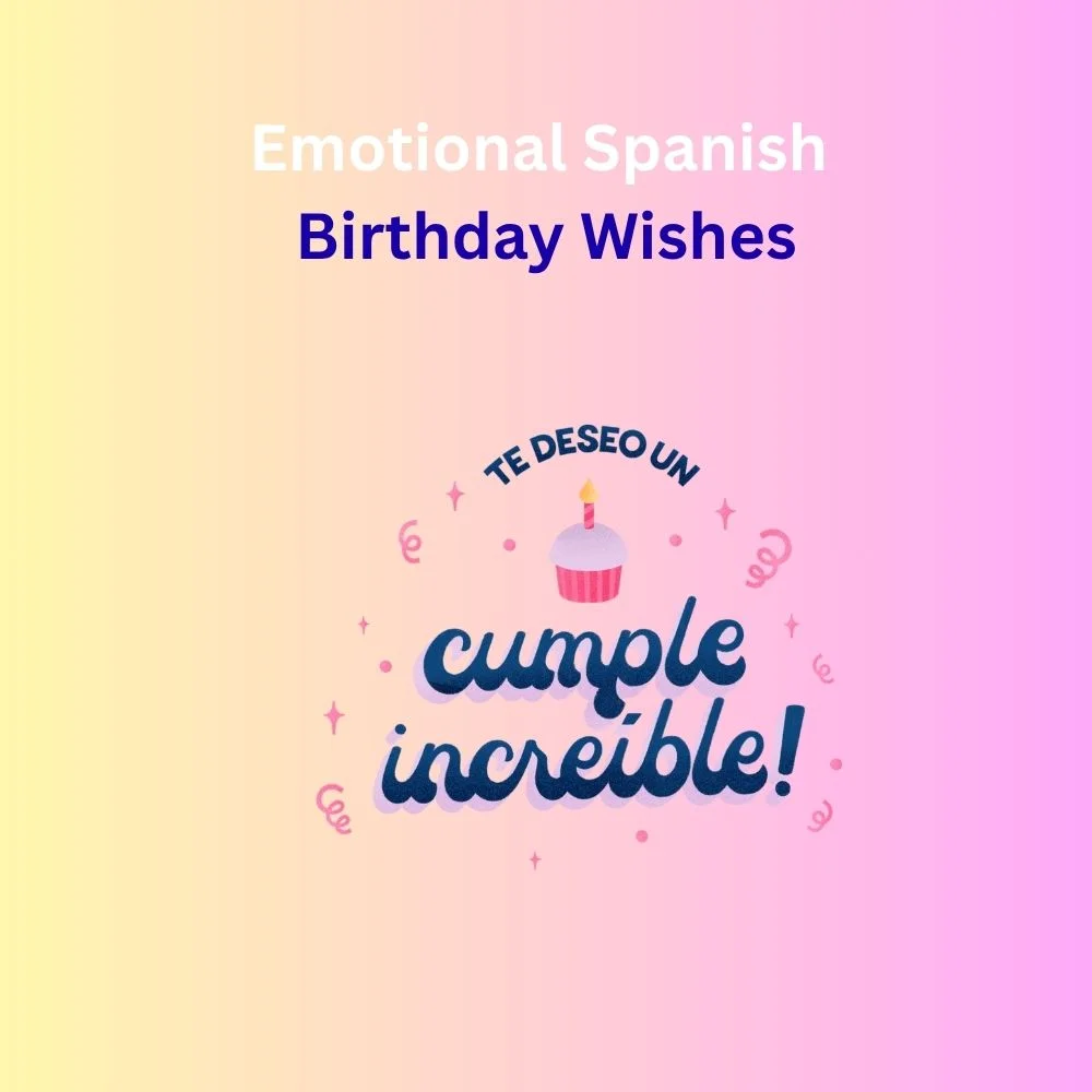 spanish birthday wishes