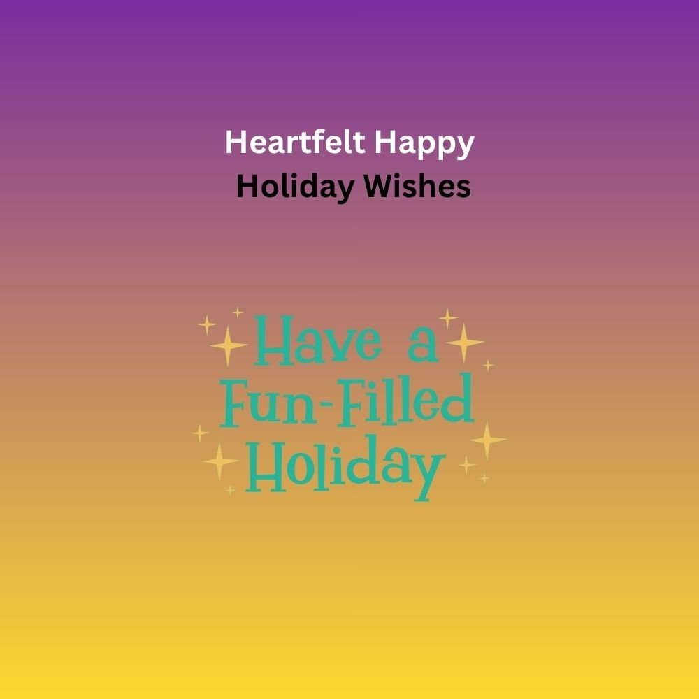 happy holiday wishes