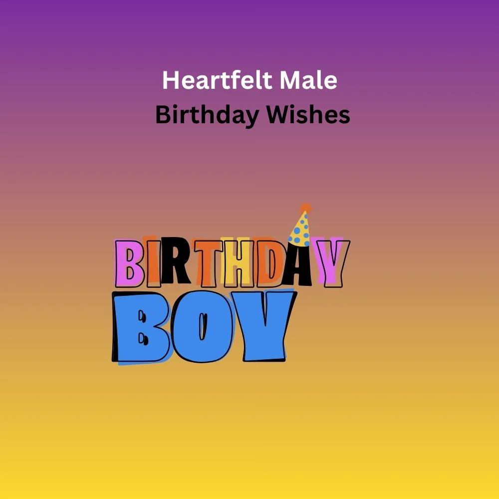 male birthday wishes