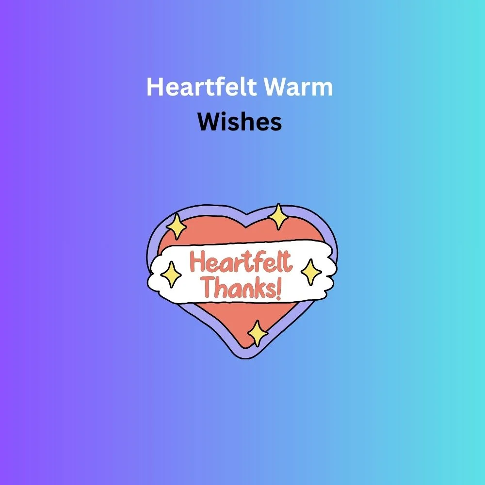 warm wishes meaning