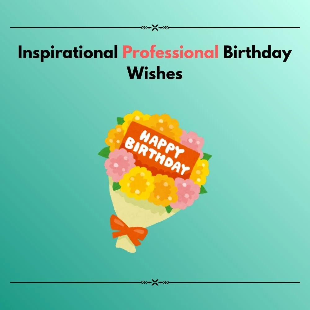 professional birthday wishes