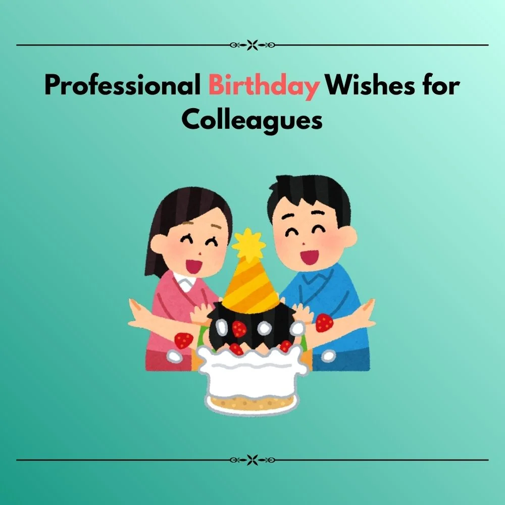 professional birthday wishes