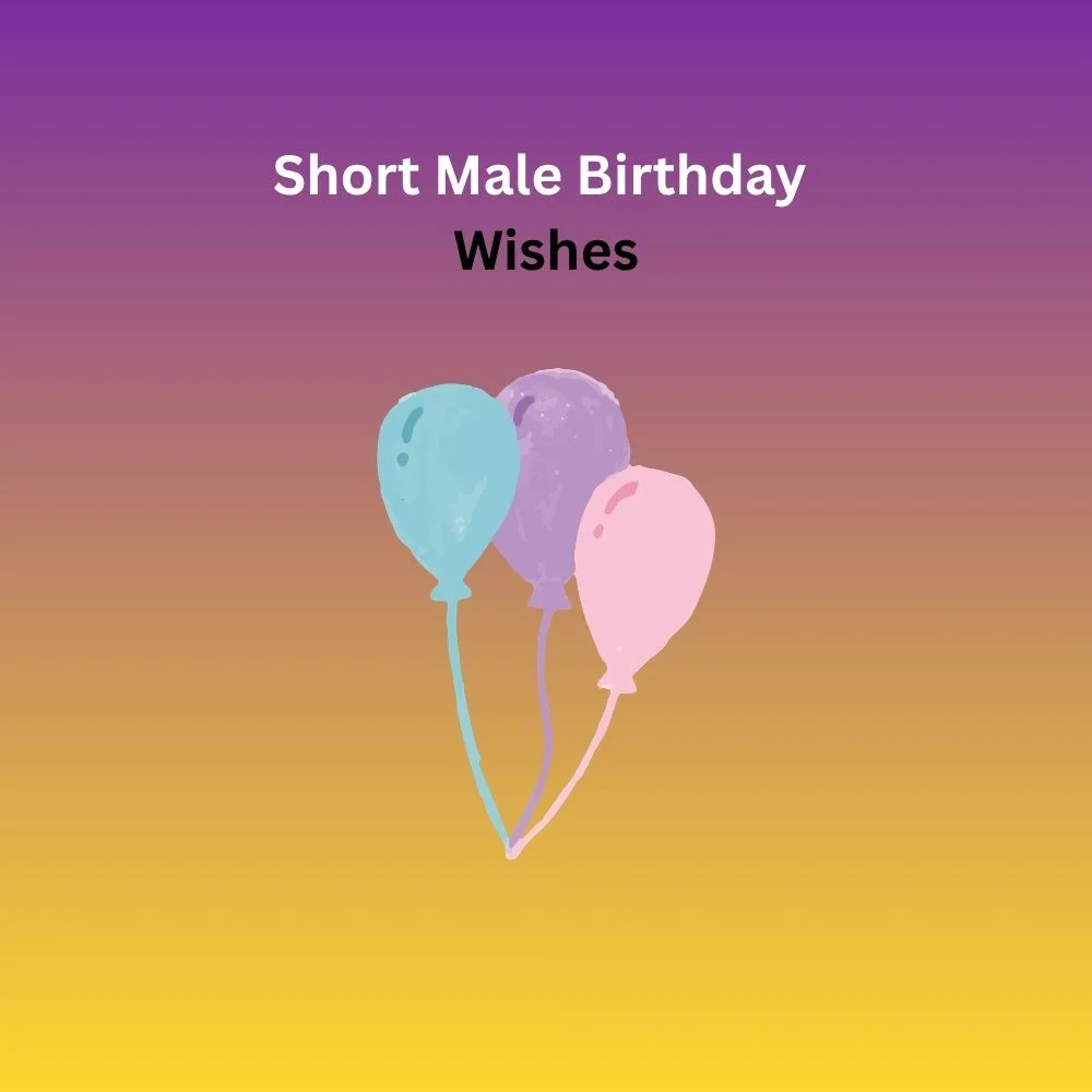 male birthday wishes