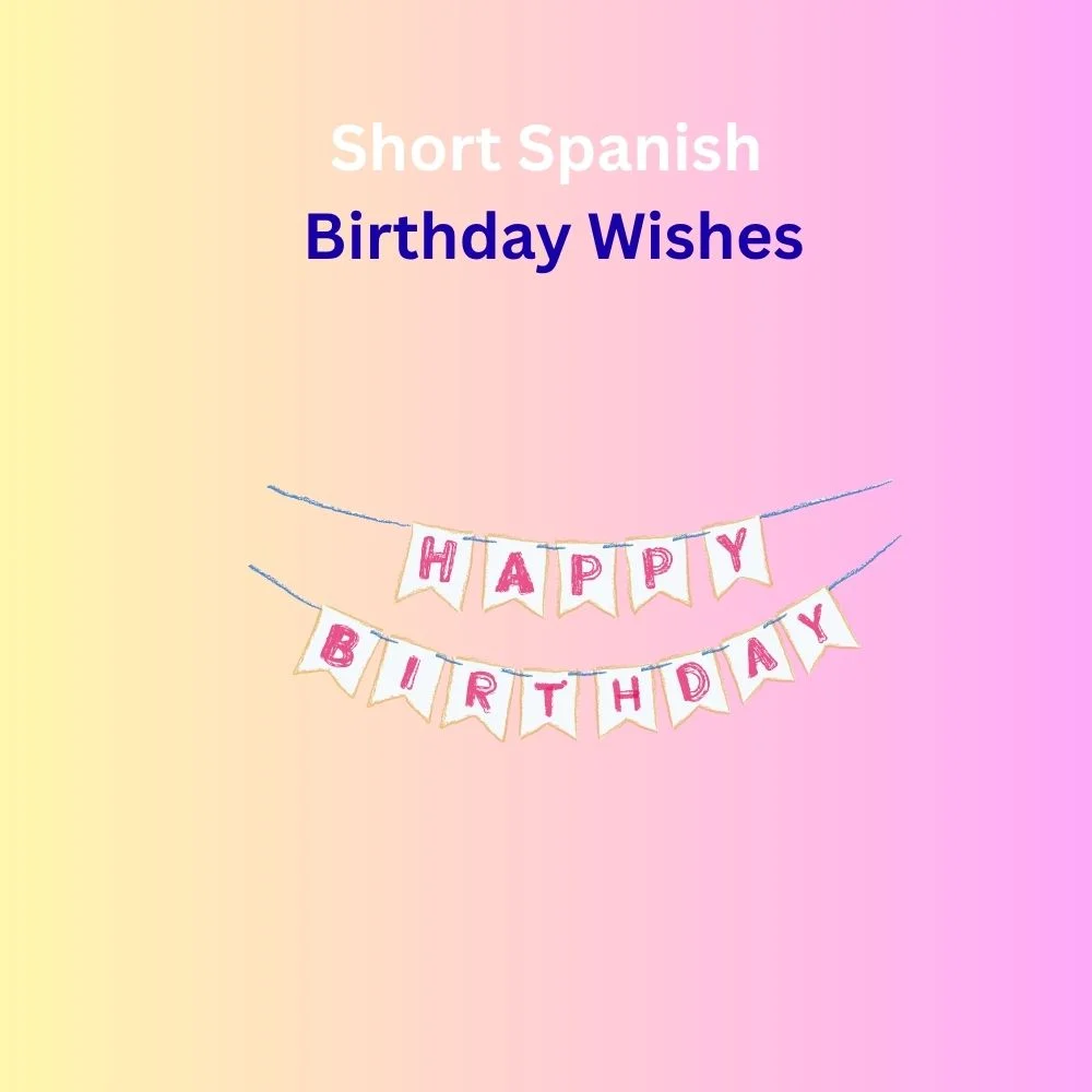 spanish birthday wishes