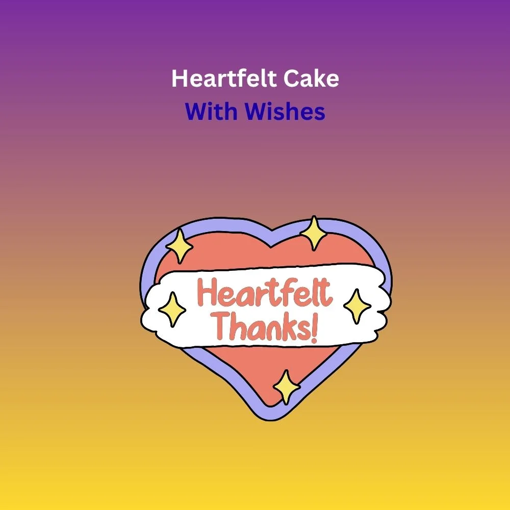 cake with wishes