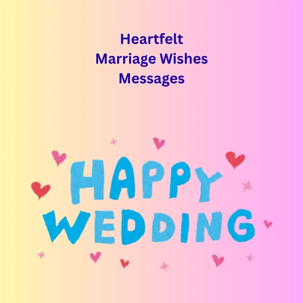 marriage wishes message