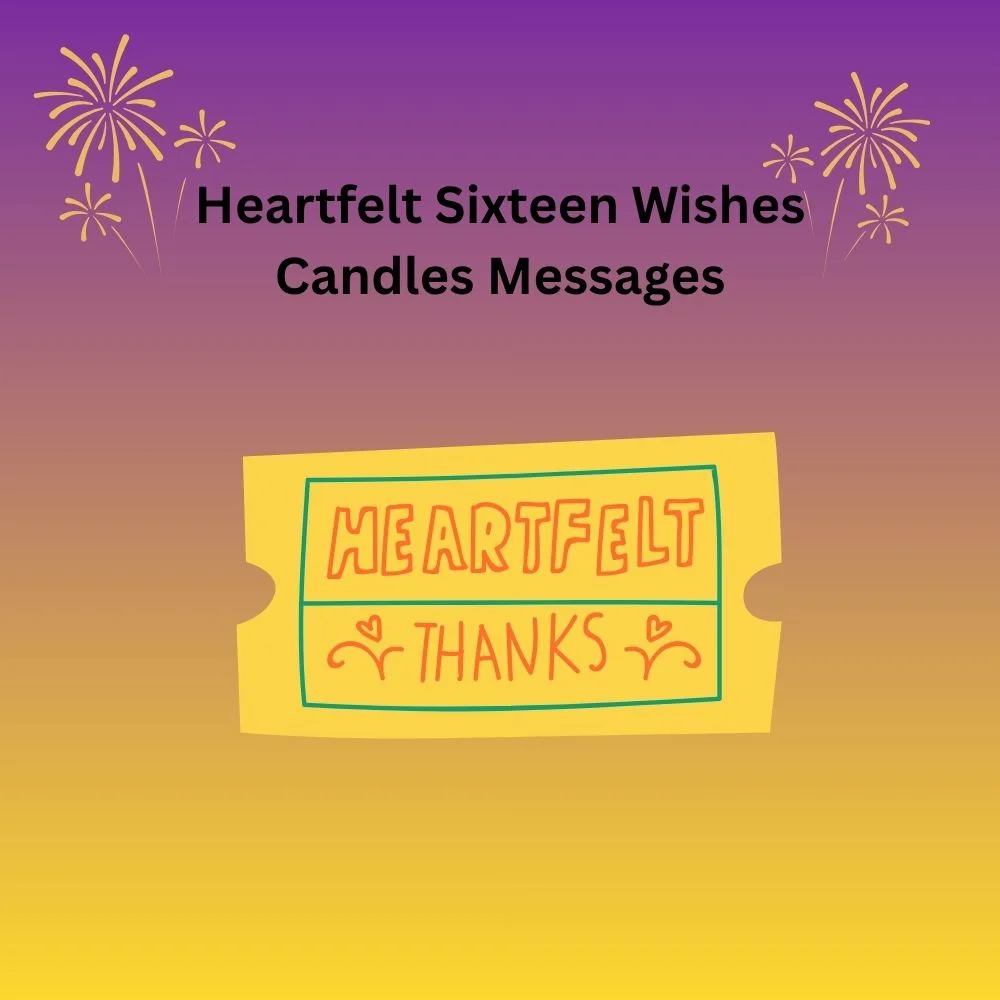 sixteen wishes candles