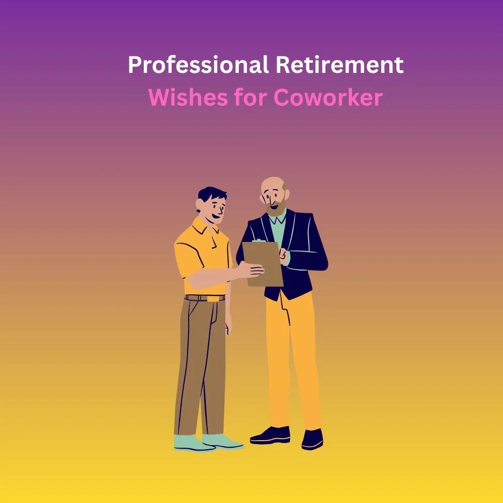 retirement wishes coworker