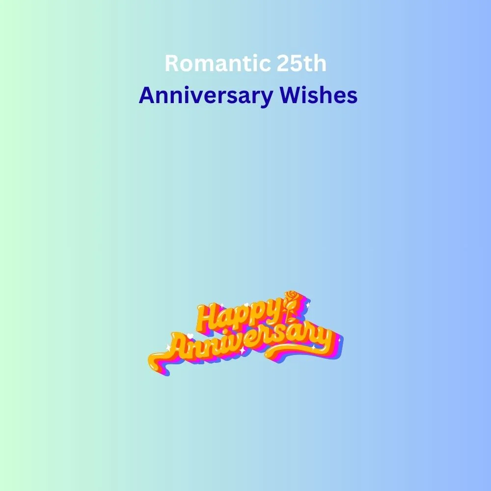 25th anniversary wishes