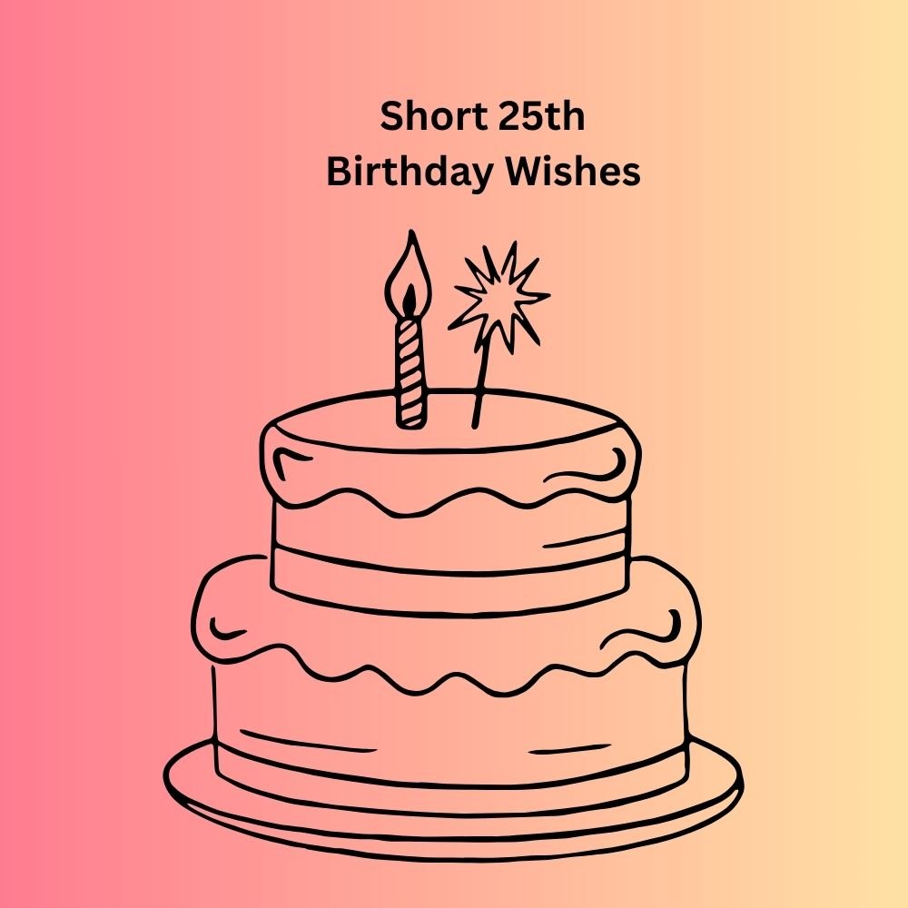 25th birthday wishes