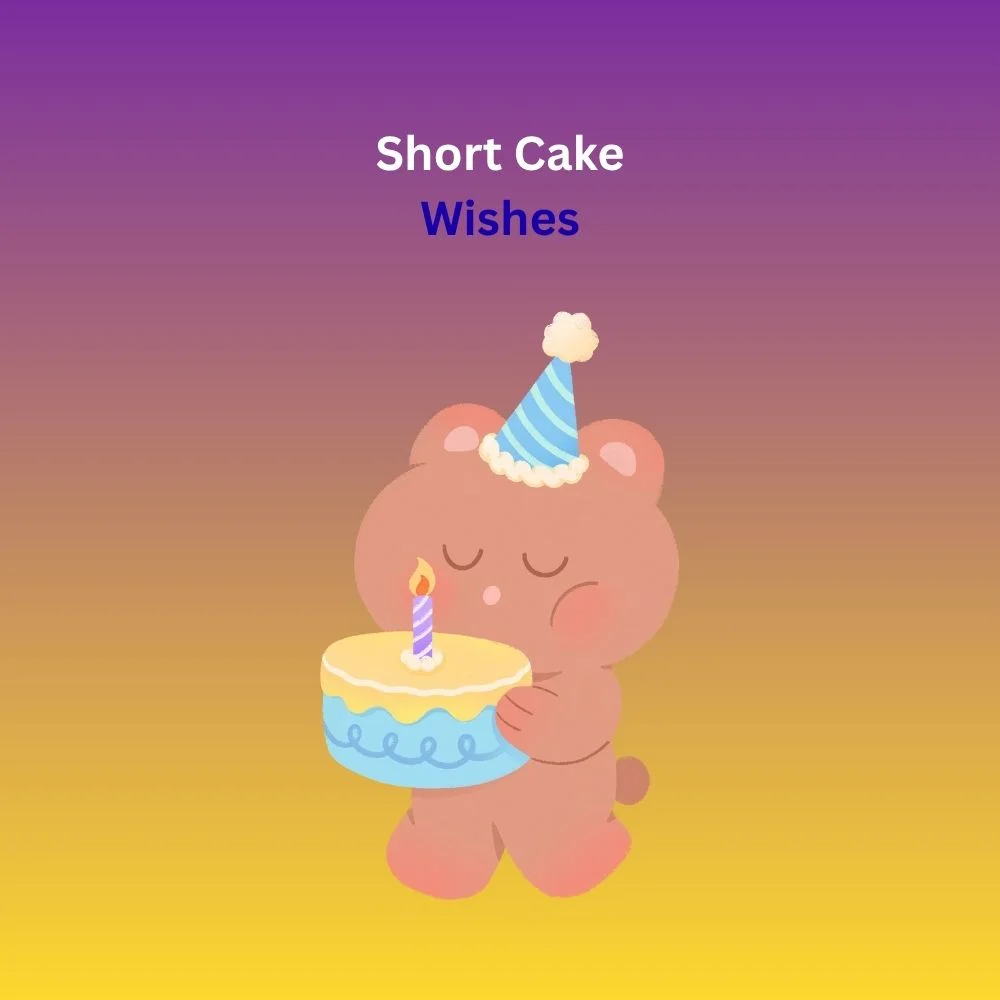 cake with wishes