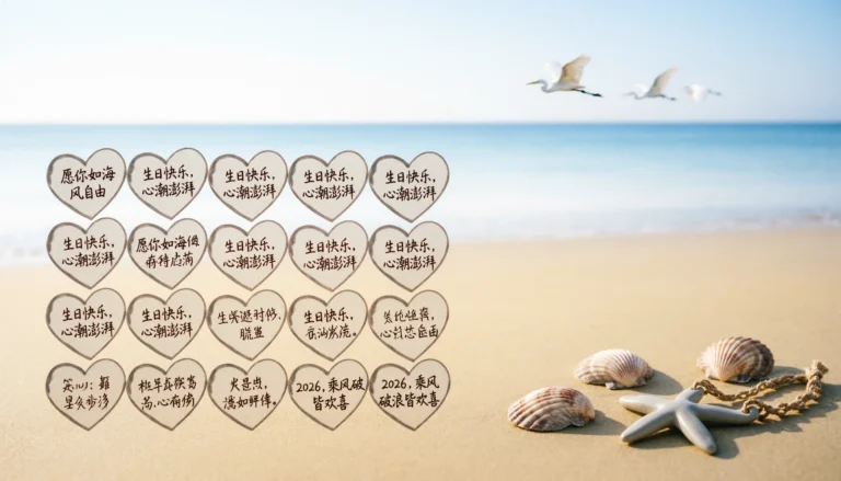 birthday beach wishes