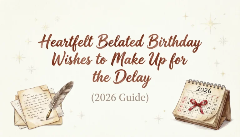 birthday wishes belated