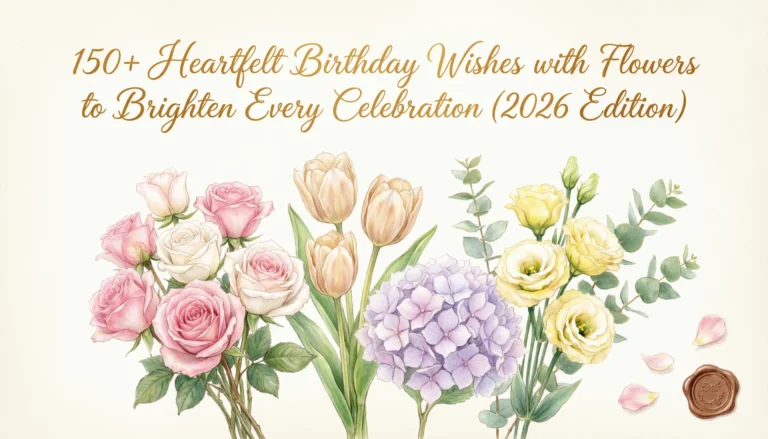 birthday wishes flowers