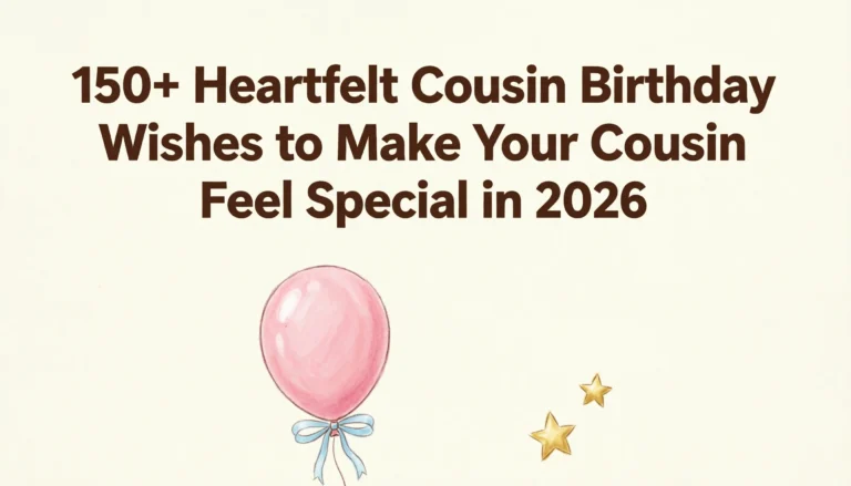 cuz birthday wishes