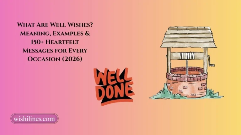 define well wishes