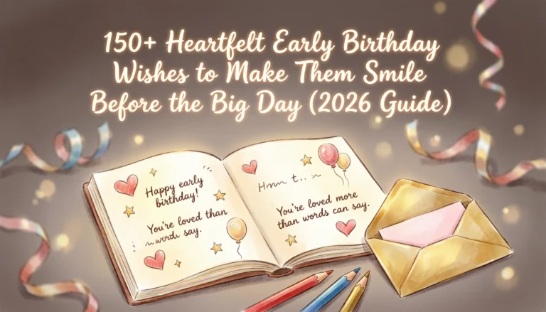 early birthday wishes