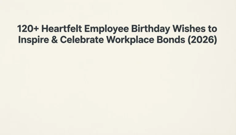 employee birthday wishes