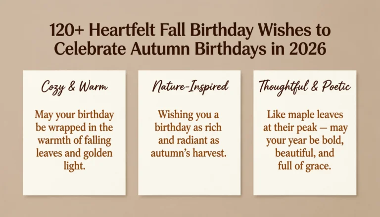 fall birthday wishes