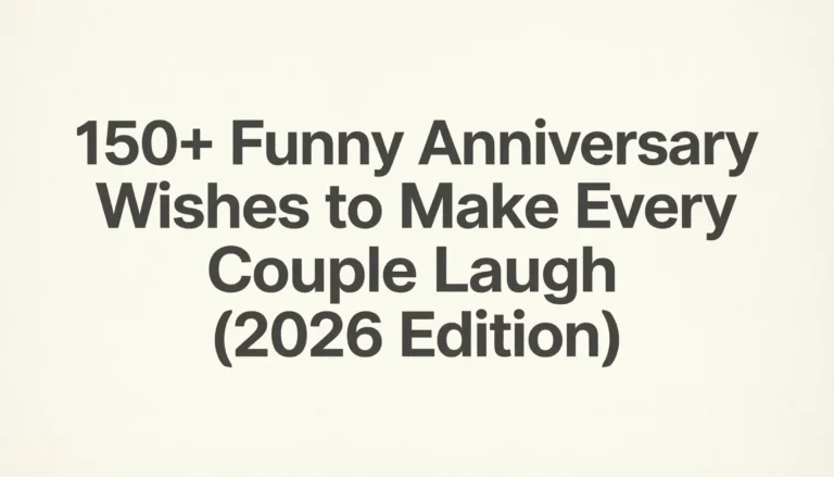 funny anniversary wishes