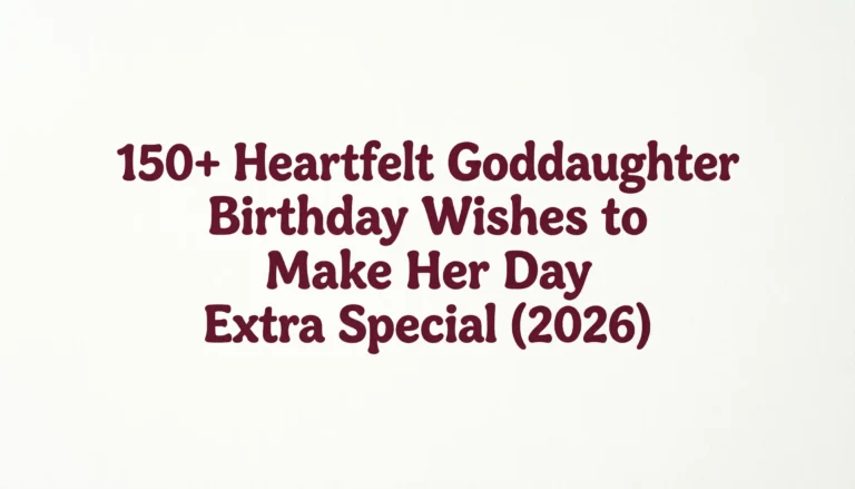 goddaughter birthday wishes