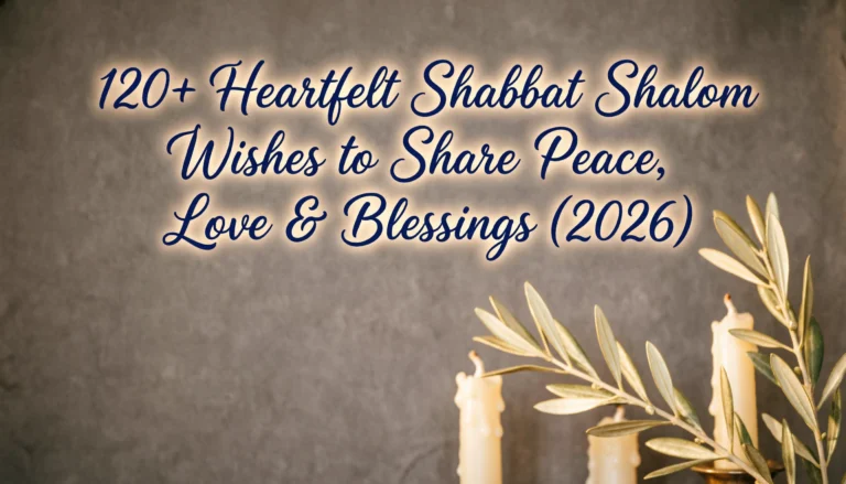 shabbat shalom wishes