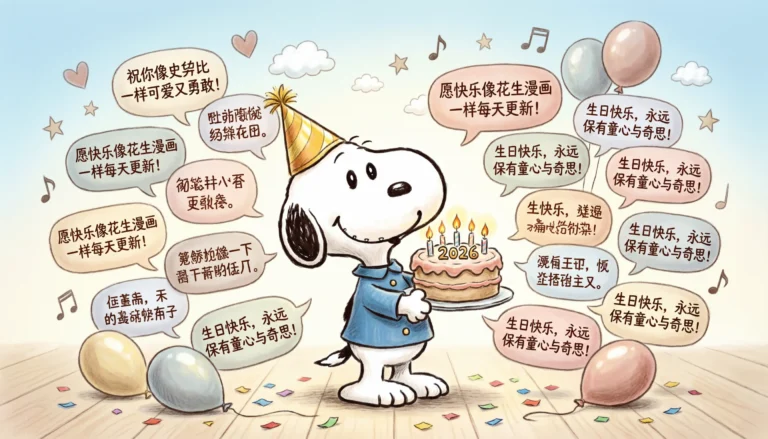 snoopy birthday wishes