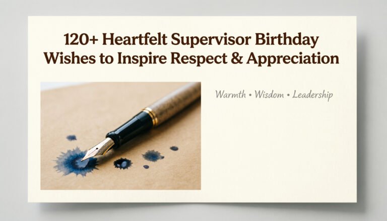 supervisor birthday wishes