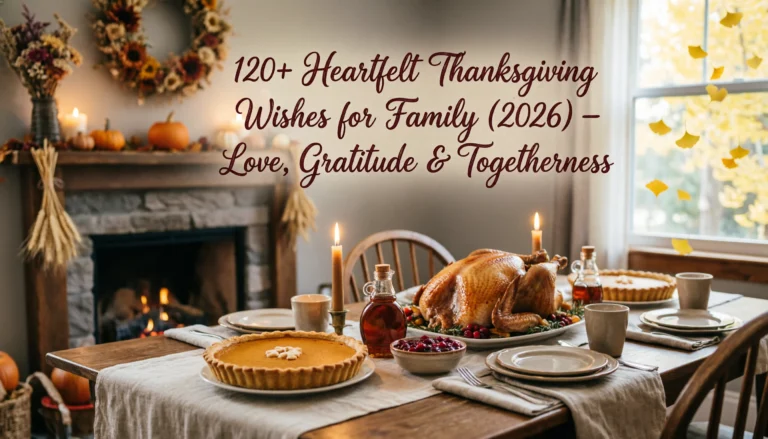 thanksgiving wishes family
