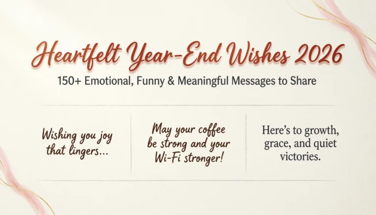 wishes year end