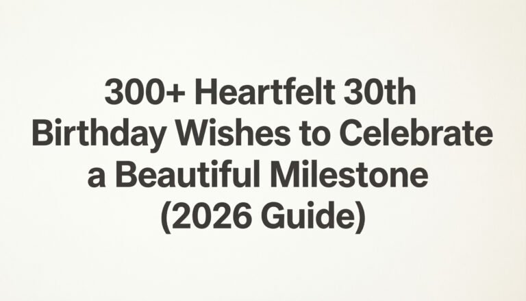 30th birthday wishes