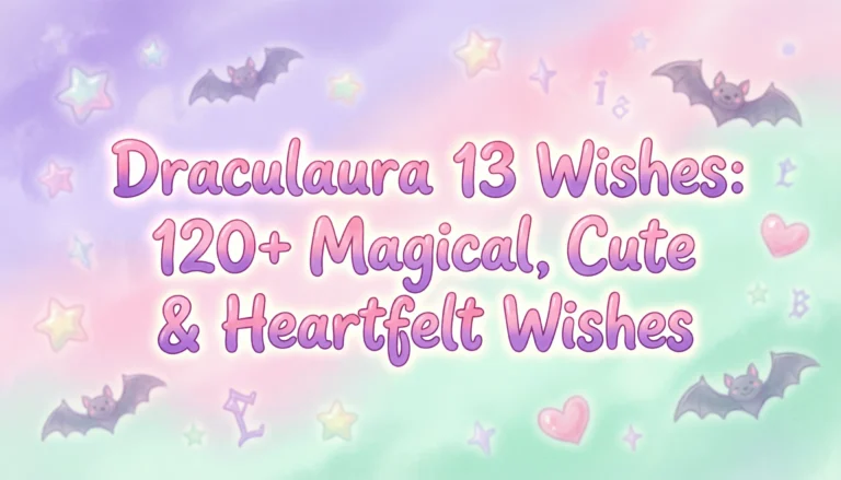 draculaura 13 wishes