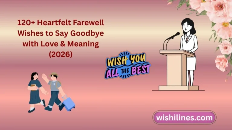 farewell wishes
