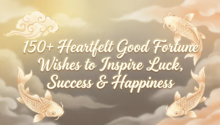good fortune wishes