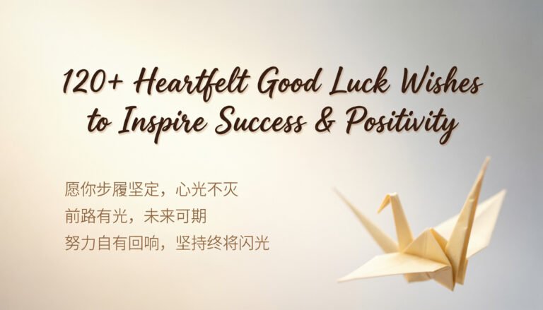 good luck wishes