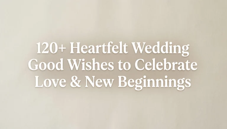 wedding good wishes